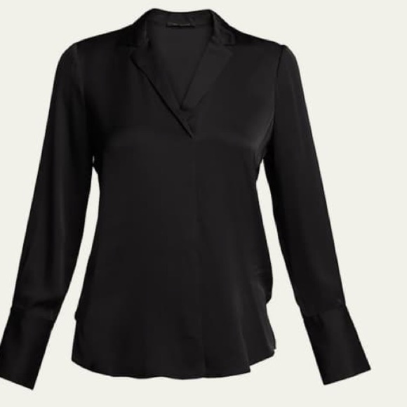 KOBI HALPERIN Rebekah Long-Sleeve Silk Blouse - Picture 5 of 6